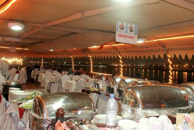 Dhow Cruise Dinner with Entertainment - Entertainment during dinner: tanoura, live music, and magic