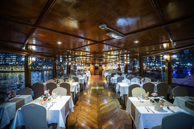 Dinner Cruise in Dubai Marina onboard Alexandra Dhow - What The Cruise Does Not Include: No Palm Island Circumnavigation