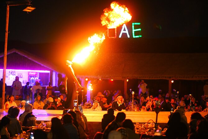 Dinner in the Desert with Traditional Show & Optional Activities - Sunset BBQ Buffet Dinner, Vegetarian Options, and Included Drinks
