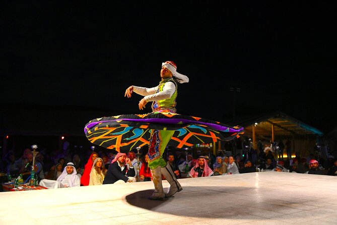 Dinner in the Desert with Traditional Show & Optional Activities - Belly Dance, Tanoura, and the Fire Show After Dark