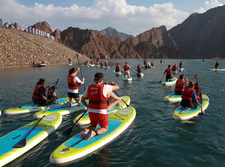 Discover Hatta Hidden Gem Private Tour with Kayaking & Honey - Your private, air-conditioned setup from Dubai