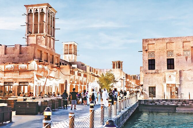 Discover Heart of Dubai's Old Town, Heritage, Abra & Souqs - Gold Souk: Covered Walkways, Lots of Stores, and Smart Shopping Time