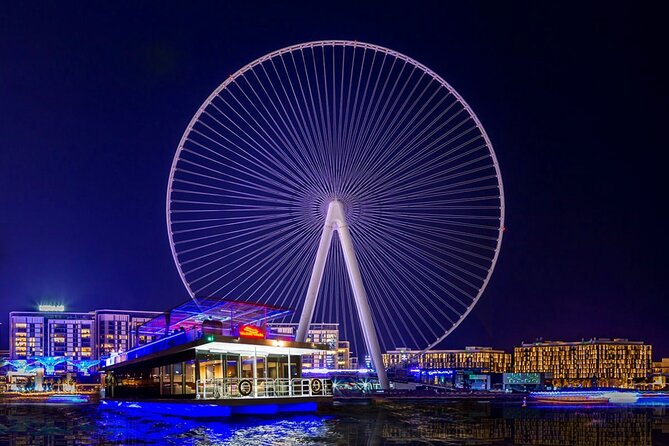 Dubai: 1-Hour Ain Boat Cruise - Bluewater Island and the Ain Ferris Wheel: The Big Signature View