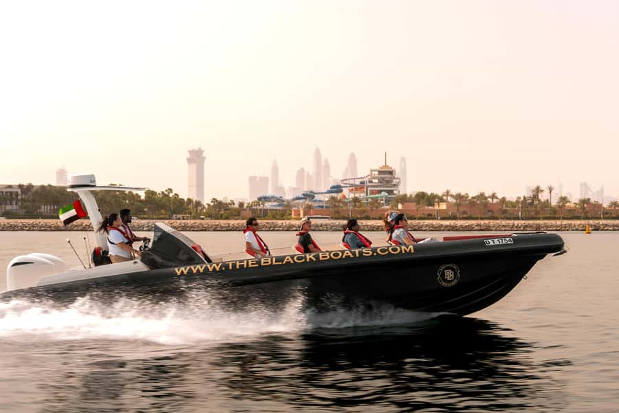 Dubai: 100-Min Speed Boat Tour, Atlantis & Burj Al Arab View - Ain Dubai and Bluewaters Island: the quick stop for modern Dubai facts