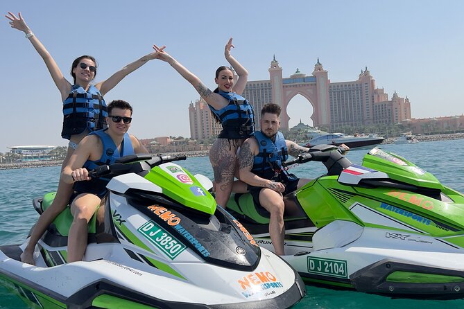 Dubai 1h Jet Ski, Burj Al Arab, Atlantis, Ice Cream, Photo, Video - The Landmark Moment: Burj Al Arab and Atlantis From the Sea