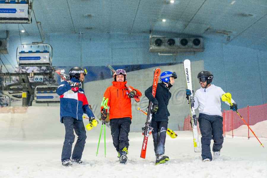 Dubai: 2-Hour or Full-Day Slope Session at Ski Dubai - The slopes and runs: what five trails feel like in real time