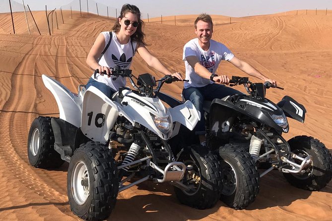 Dubai 30 Mins Quad Bike Desert Drive & Safari - Morning - Morning Hotel Pickup Beats the Heat and Saves Your Day