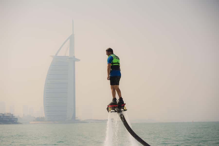 Dubai: 30-minute Flyboard with Instructor and Free Ice Cream - Itinerary in plain English: what happens step by step