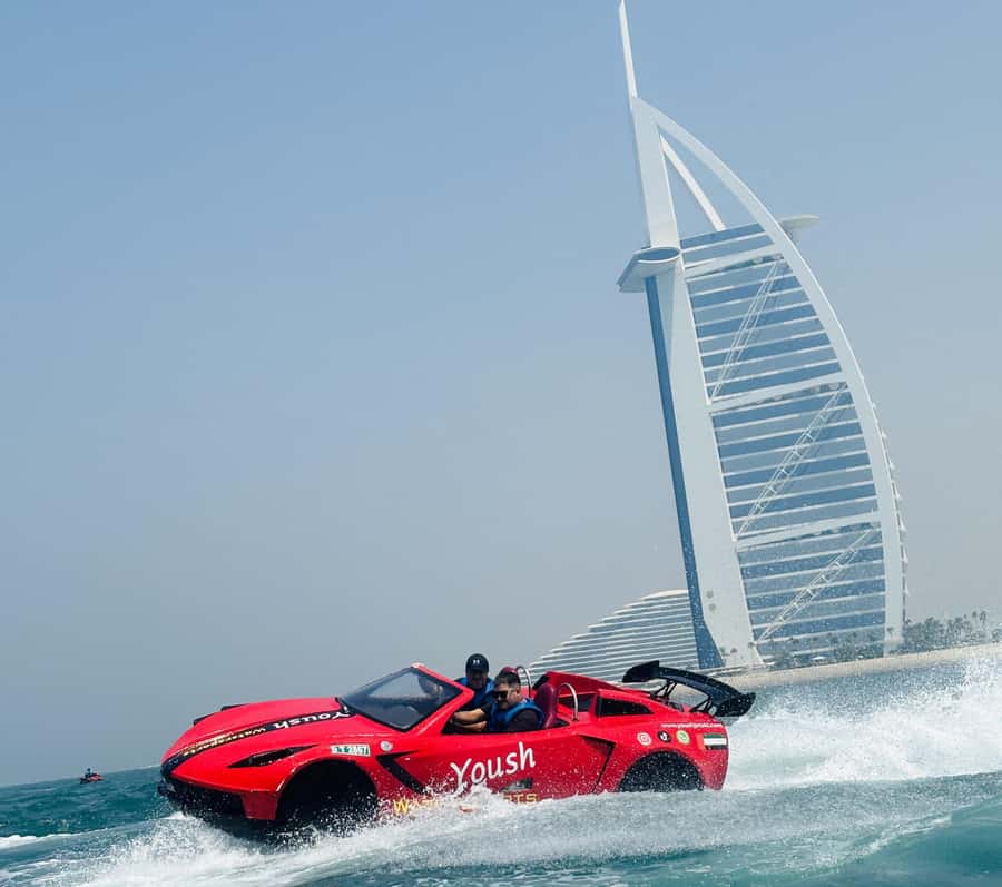 Dubai: 30-Minute Jet Car Tour of Burj Al Arab with Ice Cream - Safety Briefing and Your Instructor, the Part That Makes It Feel Easy