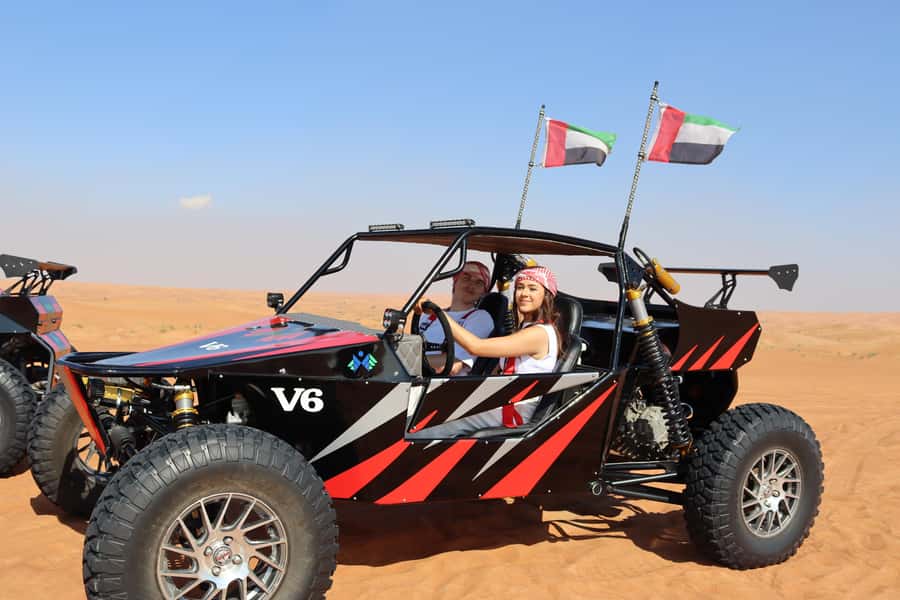 Dubai: 3000cc V6 Dune Buggy & Sandboarding -Private Tour - Key things that make this dune buggy tour worth it