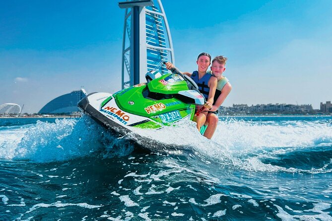 Dubai: 30min Jet Ski: Burj Al Arab w Pics, Videos, free Ice Cream - The 30-Minute Ride: What That Time Actually Feels Like
