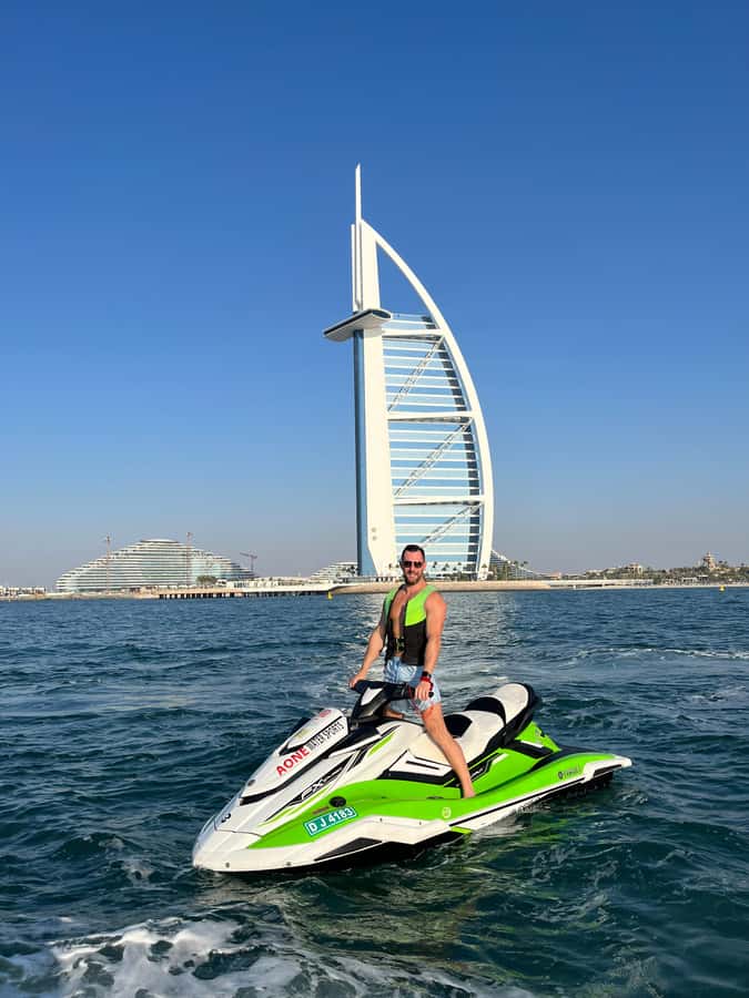 Dubai: 45-Minute Jet Ski Ride - The 45-minute flow of the ride, with real photo moments