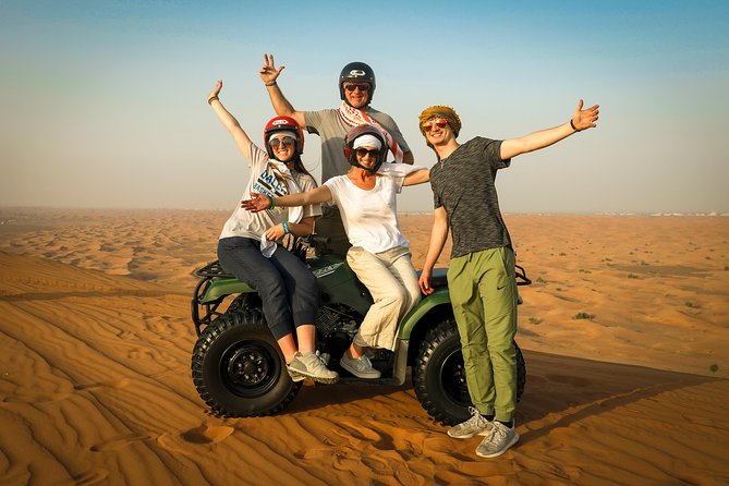Dubai: Adventure Quad Bike Safari, Camel Ride & Refreshments - Key Highlights You Should Care About