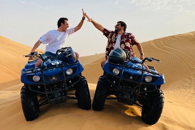 Dubai: Adventure Quad Bike Safari, Camel Ride & Refreshments - Guide Quality Makes or Breaks the Desert Vibe