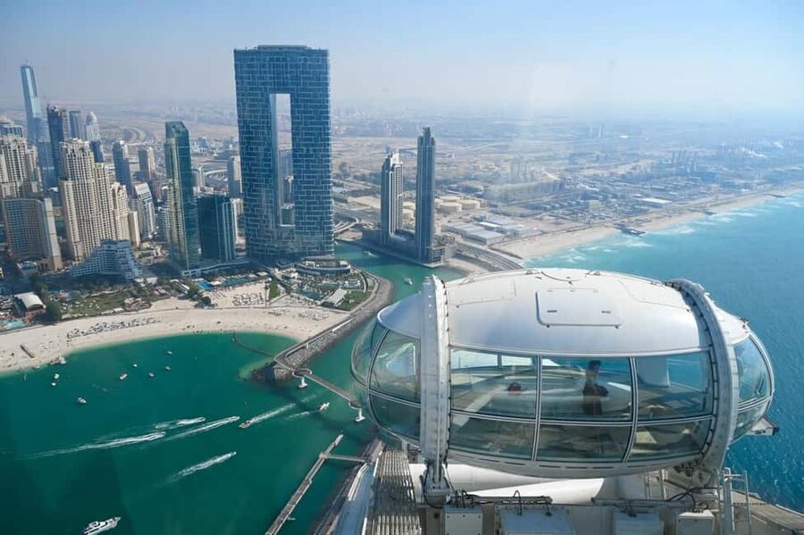 Dubai: Ain Dubai Wheel, Blue Mosque & Half-Day Guided Tour - Museum of the Future photo stop, then straight to Old Dubai
