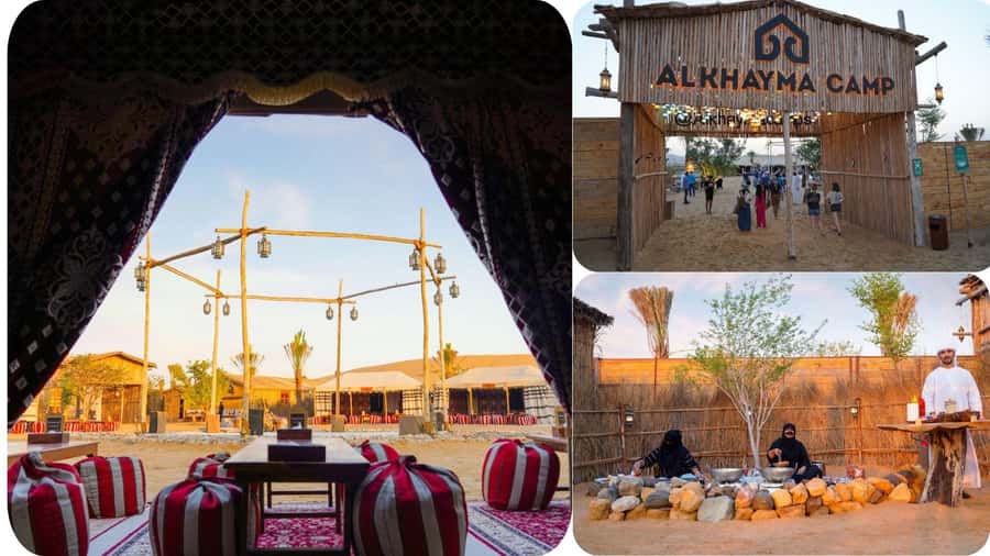 Dubai: Al Khayma Camp Experience with BBQ Dinner - Arrival at the camp: coffee, Luqaimat, and a calm start