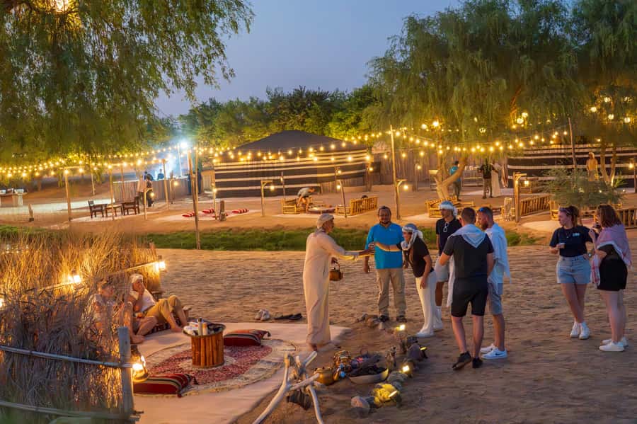Dubai: Al Marmoom Oasis Camp Experience with Bedouin Dinner - Getting There: Last Exit - Al Qudra and how pickup works
