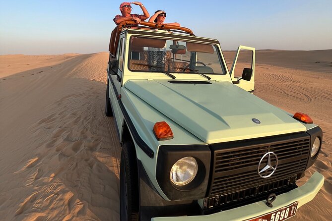 Dubai: Al Marmoom Oasis Vintage Safari: Camels, Stargazing & Meal - Key points before you go