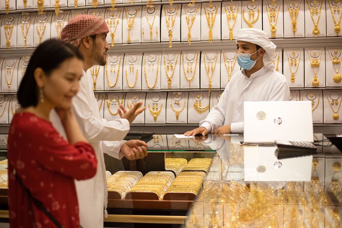 Dubai Aladdin Tour: Souks, Creek, Old Dubai and Tastings - Dubai Creek stroll: why the waterline matters