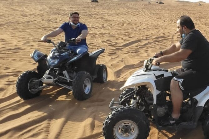 Dubai: All Inclusive Desert Safari with ATV, Camel, Horse ride, Vip & more - ATV Self-Drive in Lahbab: The Part You Should Take Seriously