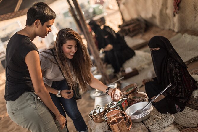Dubai: Bedouin Culture Safari - Bedouin Village Time: Tents, Cooking Stations, Farm Animals, Saluki Dogs