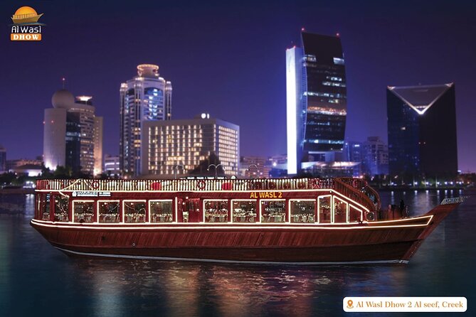 Dubai Best Dhow Cruise Dinner Buffet (Multi Cusine) - The Buffet Dinner: Arabic, Asian, and Continental Mix