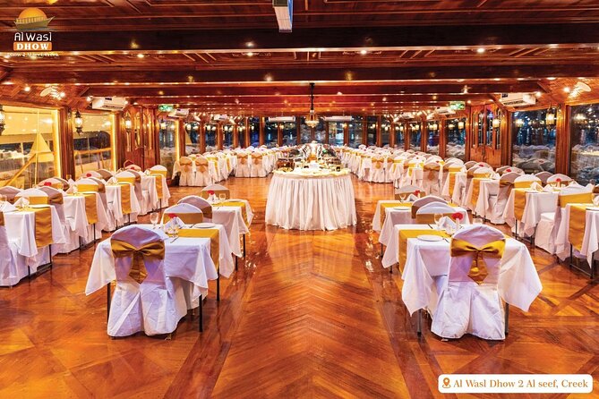 Dubai Best Dhow Cruise Dinner Buffet (Multi Cusine) - Drinks, Seating, and the Small Details That Affect the Mood