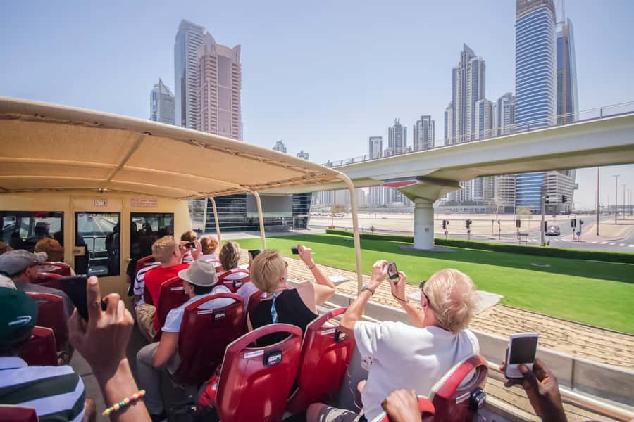 Dubai: Big Bus Hop-On Hop-Off Tour & Optional Dhow Cruise - Desert Sunset Tour and the 5-day pass: what you gain, what you should plan for