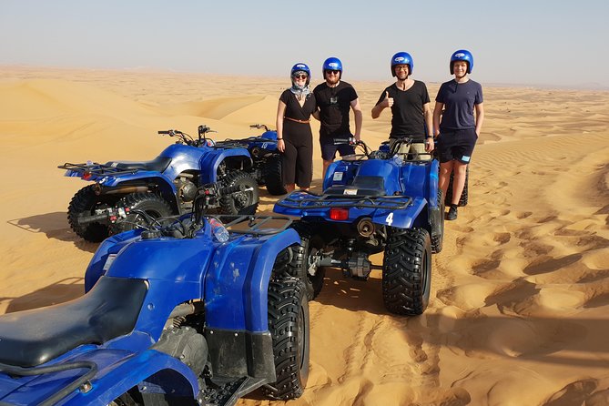 Dubai: Buggy Dune Bashing, Sand Boarding, Camel Ride & Show - Desert Thrills Start With the 1000cc Polaris Quad Buggy