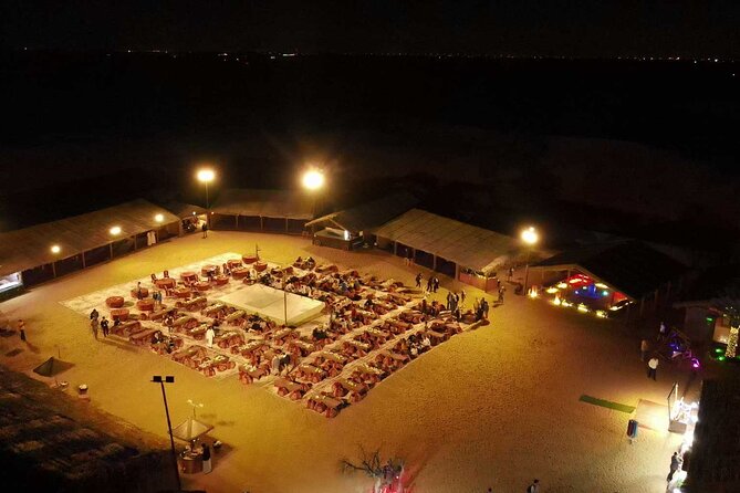 Dubai: Buggy Dune Bashing, Sand Boarding, Camel Ride & Show - The flow of the day, from pickup to the desert camp