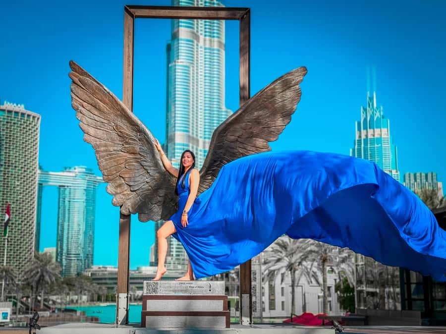 Dubai: Burj Khalifa Flying Dress Videography Shoot - Stop by Stop: What Each Downtown Dubai Location Adds to Your Video