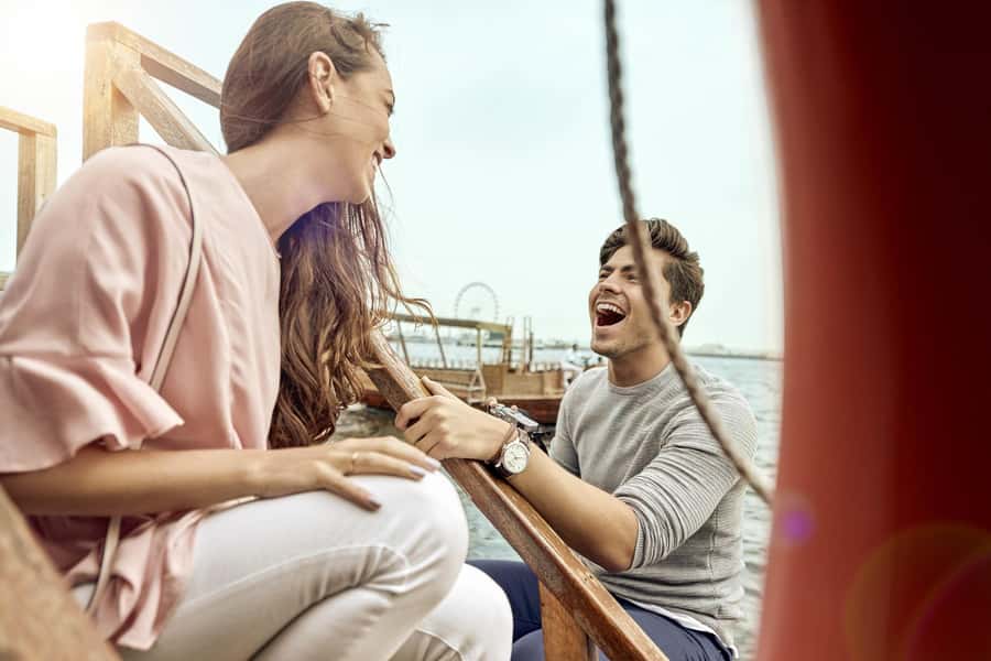 Dubai: Burj Khalifa Sunset on an Abra - Getting to the meeting point without stress