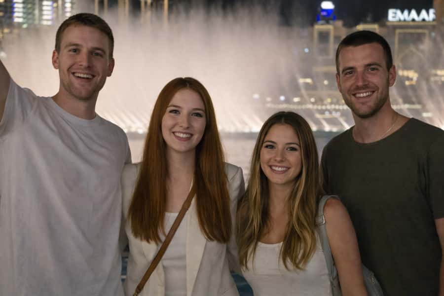 Dubai by Night with Burj Khalifa Entrance Ticket - Pickup, small group size, and how the night pace really feels