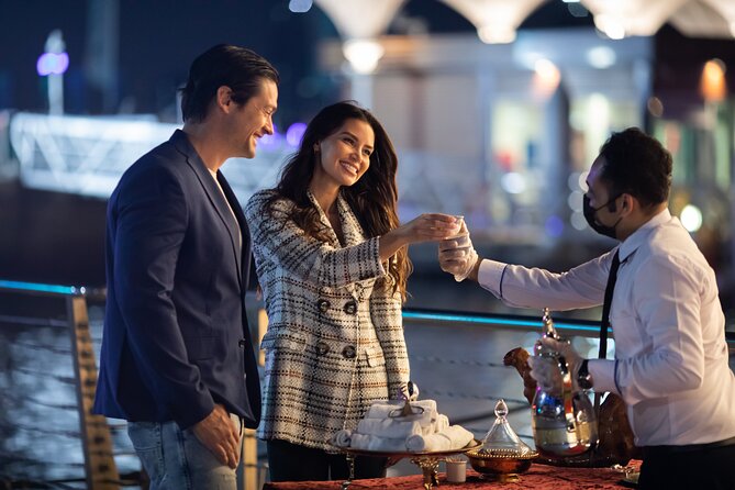 Dubai Canal Dinner Cruise with La Perle Show Tickets Combo - Creek Harbour to Burj Khalifa: skyline views that actually make sense