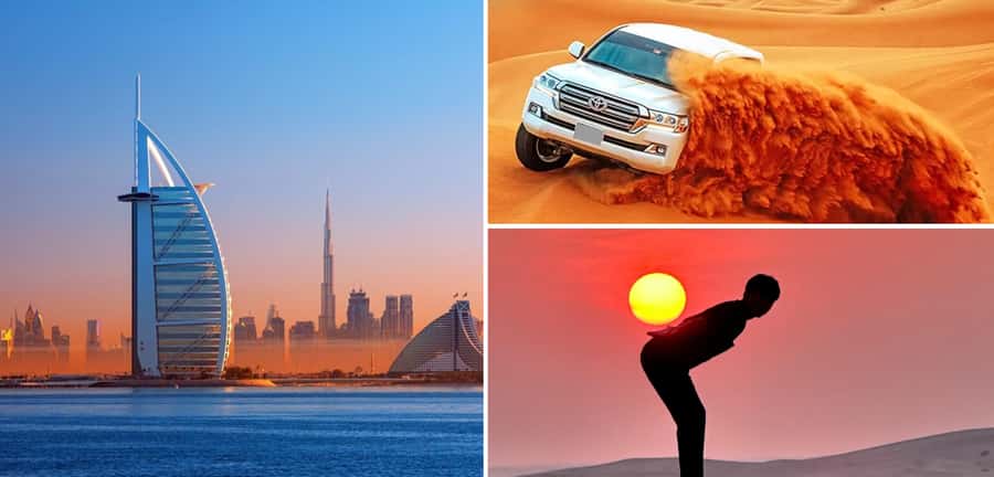 Dubai City Tour and Desert Safari Full-Day Combo - Gold Souk, Spice Souk, and the Abra Ride on Dubai Creek