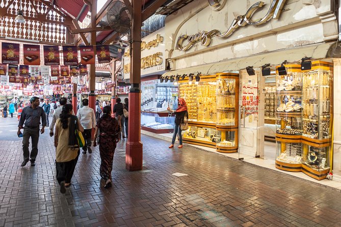 Dubai City Tour: Frame Tickets, Creek, Souks, Blue Mosque & Abra - Gold and Spice Souks: Quick Browsing With Real Character