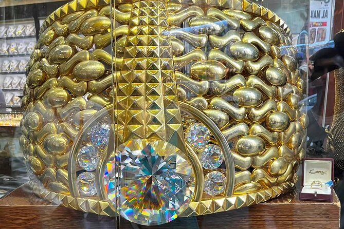 Dubai City Tour of Souks, Boat, Blue Mosque, Frame & Burj Khalifa - Gold Souk and Spice Souk: shopping with a plan, not just vibes
