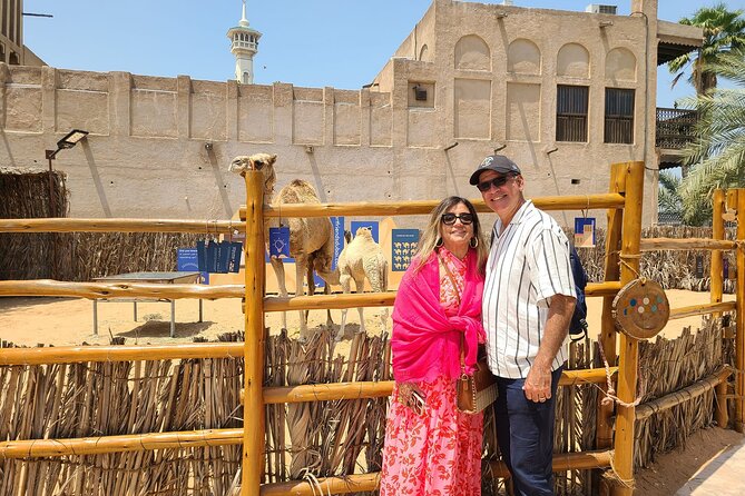 Dubai City Tour of Souks, Boat, Blue Mosque, Frame & Burj Khalifa - Al Fahidi Village: where old Dubai sets the tone