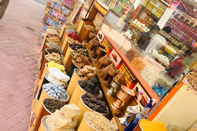 Dubai City Tour Private Souks Modern Dubai - Souk Al Seef by the Creek, a Newer Old-World Setting