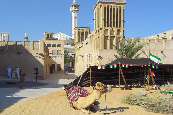 Dubai City Tour - The History from Riding Camel to Riding Ferrari - Abra Across the Creek, Then Spice Souk and Gold Souk Magic
