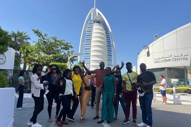 Dubai City Tour with Pickup Included - Dubai Marina Walk, Dubai Frame, and Zabeel Palace views in sequence