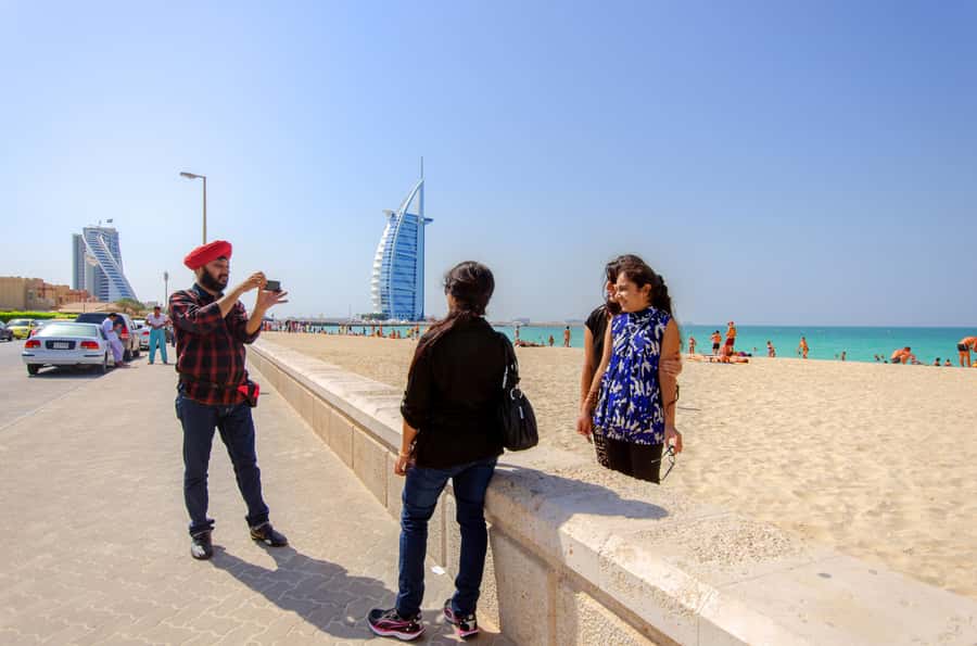 Dubai Cityscape and Desert Safari Full-Day Tour - Burj Khalifa area time and Deira City Centre shopping with lunch
