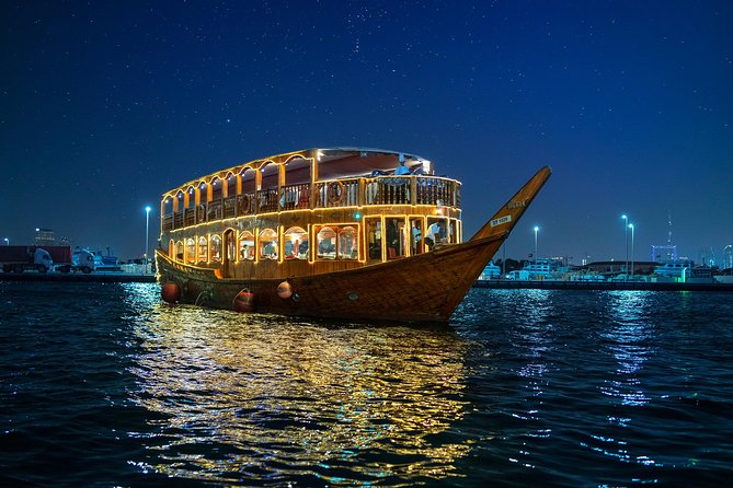 Dubai Creek Luxury Dhow Dinner Cruise with Optional Transfer - Why this dhow dinner works for first-timers