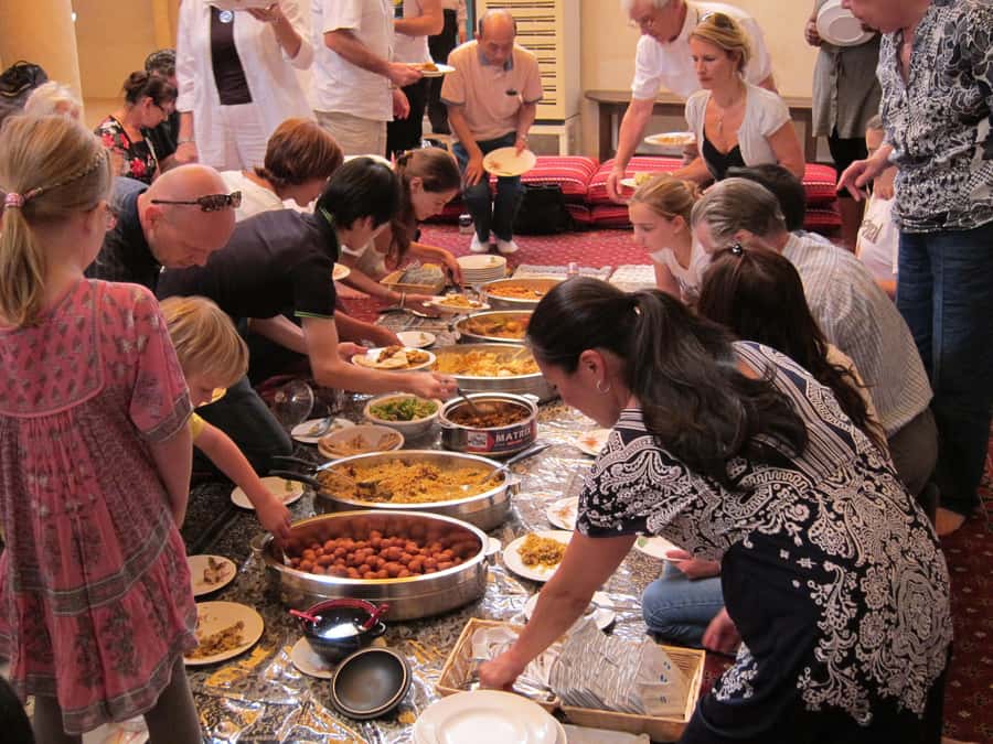 Dubai: Cultural Lunch at The Sheikh Mohammed Center - The 90-minute flow: what happens during the cultural lunch