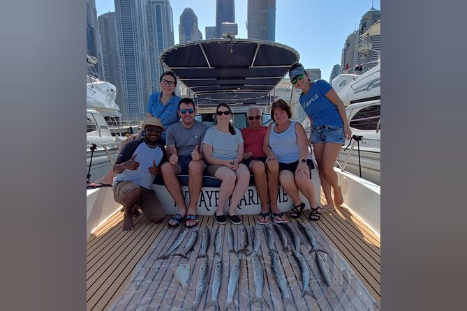 Dubai Deep Sea Fishing 4 hours + BBQ of Catch - Boat Comfort Details: Bathroom, Shower, Kitchen, and Refrigeration