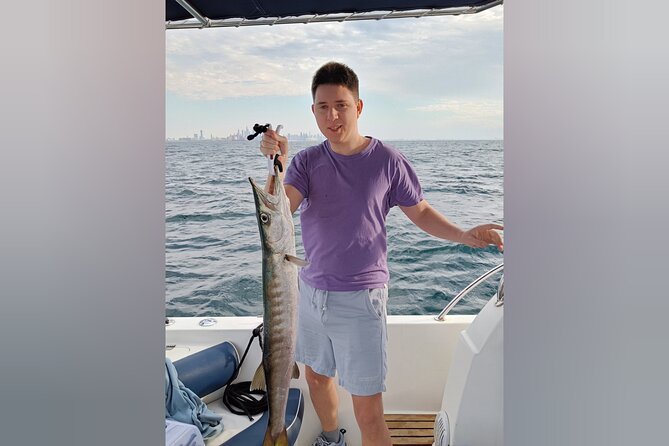 Dubai Deep Sea Fishing 4 hours + BBQ of Catch - Price and Value: $446.57 per Group for a Private Day