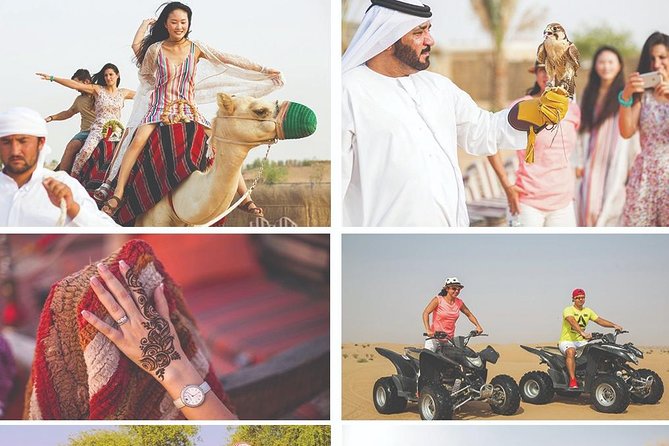 Dubai Desert 4x4 Dune Bashing, Sandboarding, Camel Riding, Dinner - Key things I’d plan around