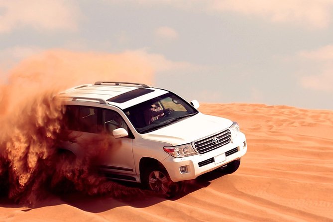 Dubai Desert Adventure: Red Dunes Guided Quad/Polaris ATV & BBQ - From city to Lahbab Red Dunes, the timing actually matters
