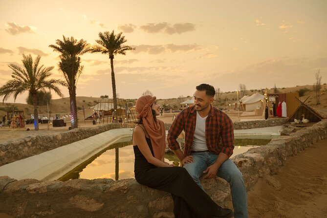 Dubai Desert Camp Dinner with BBQ, Dinner, Camel Ride & Shows - The Caravanserai Camp: More Than a Generic Desert Show