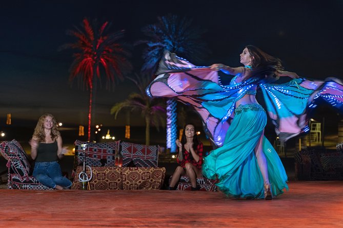 Dubai Desert Camp Dinner with BBQ, Dinner, Camel Ride & Shows - Pre-Dinner Activities: Henna, Camel Ride, Palm Reading, and More